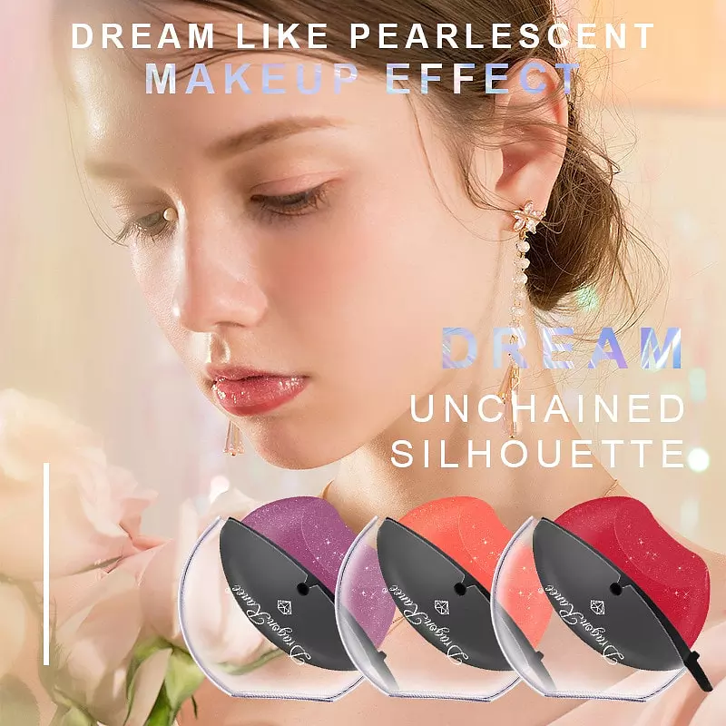 Lippenförmiger Lippenstift-Make-up-Antihaftbecher