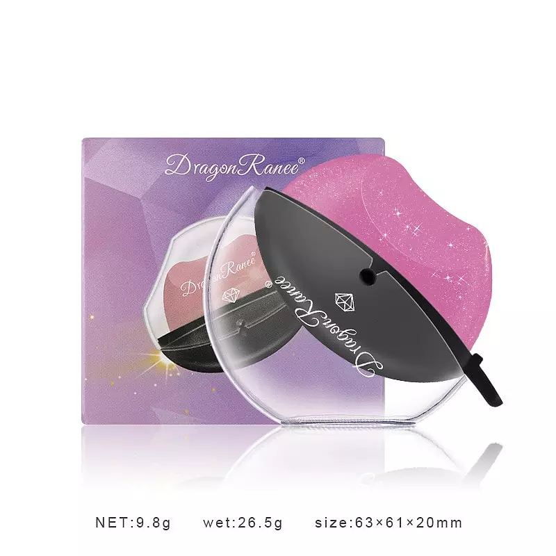 Lippenförmiger Lippenstift-Make-up-Antihaftbecher