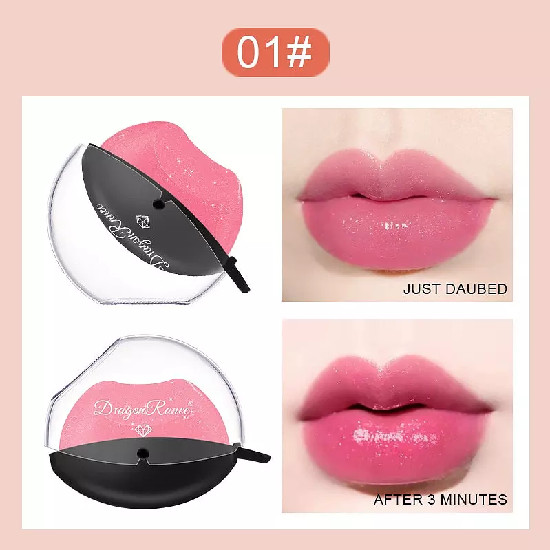 Lippenförmiger Lippenstift-Make-up-Antihaftbecher