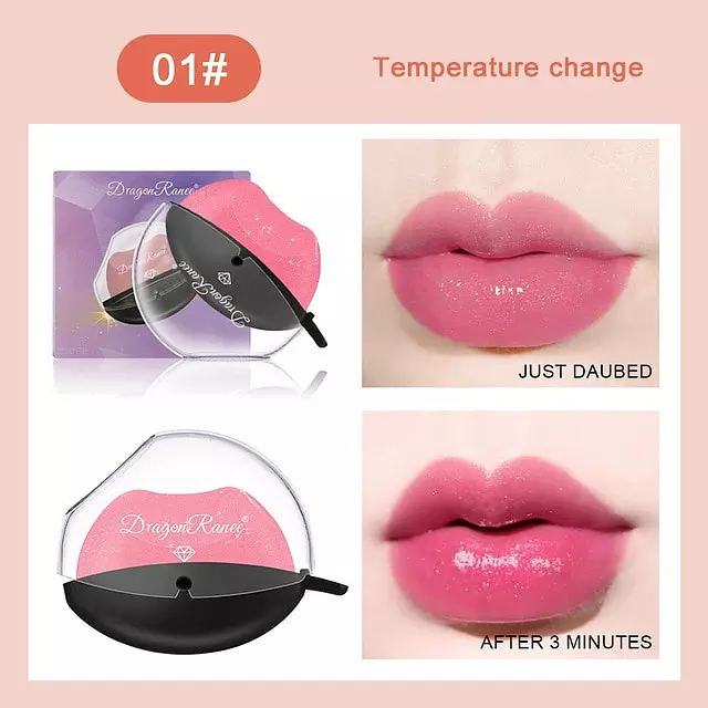 Lippenförmiger Lippenstift-Make-up-Antihaftbecher