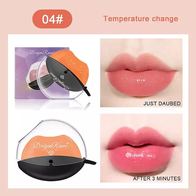 Lippenförmiger Lippenstift-Make-up-Antihaftbecher