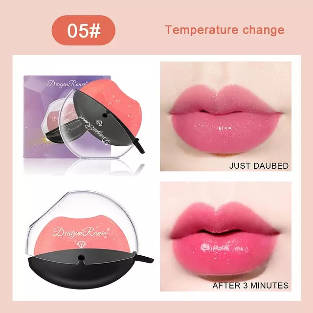 Lippenförmiger Lippenstift-Make-up-Antihaftbecher