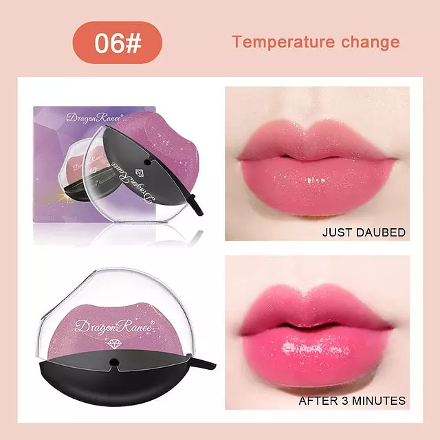 Lippenförmiger Lippenstift-Make-up-Antihaftbecher