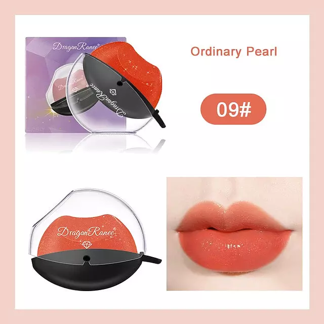 Lippenförmiger Lippenstift-Make-up-Antihaftbecher