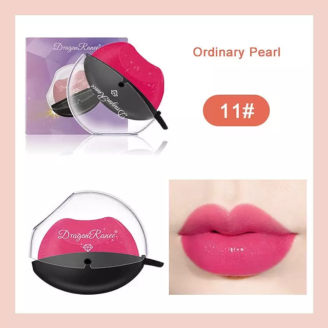 Lippenförmiger Lippenstift-Make-up-Antihaftbecher