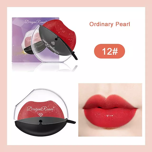 Lippenförmiger Lippenstift-Make-up-Antihaftbecher