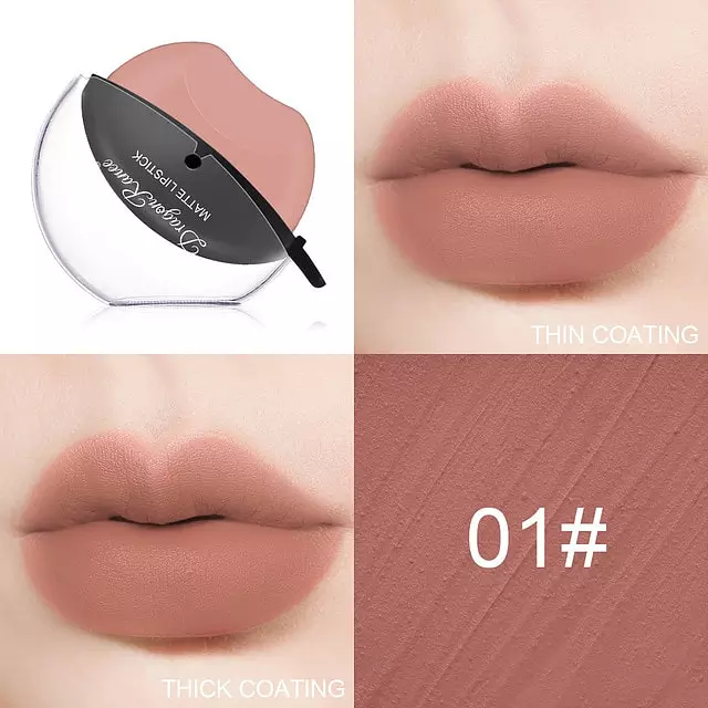 Lippenförmiger Lippenstift-Make-up-Antihaftbecher