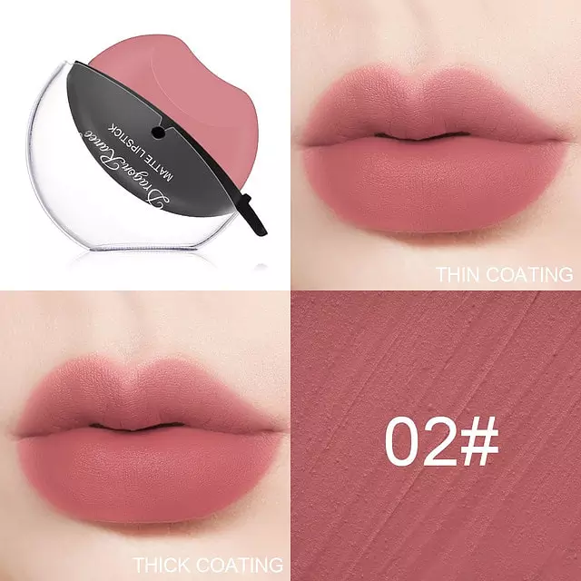 Lippenförmiger Lippenstift-Make-up-Antihaftbecher