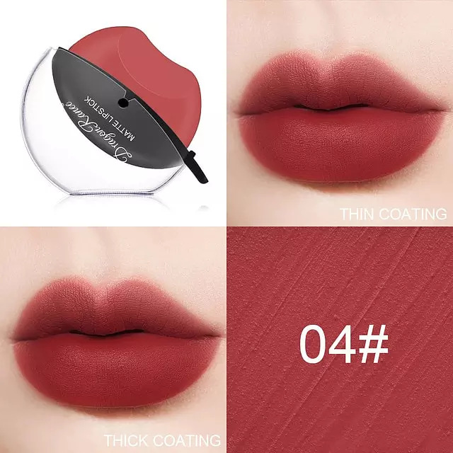 Lippenförmiger Lippenstift-Make-up-Antihaftbecher