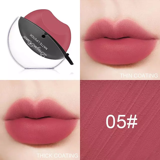 Lippenförmiger Lippenstift-Make-up-Antihaftbecher