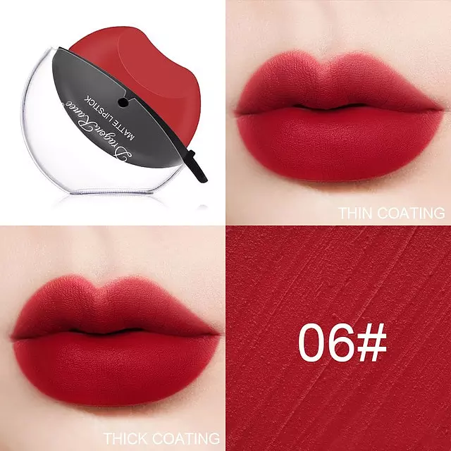 Lippenförmiger Lippenstift-Make-up-Antihaftbecher