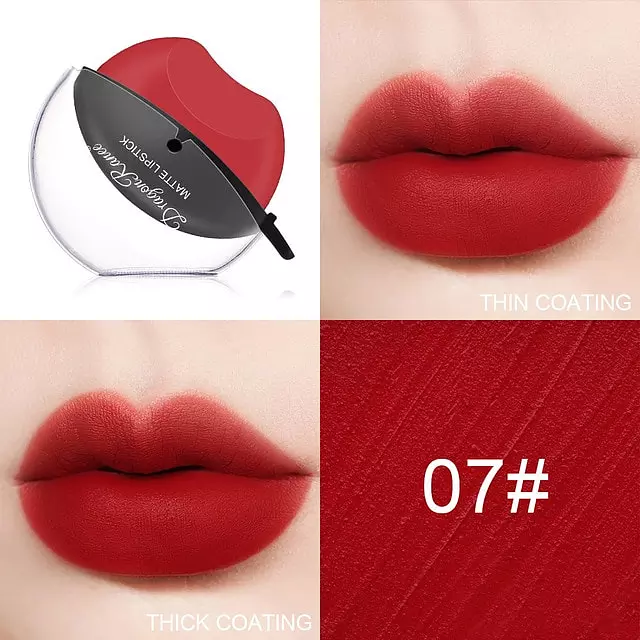 Lippenförmiger Lippenstift-Make-up-Antihaftbecher