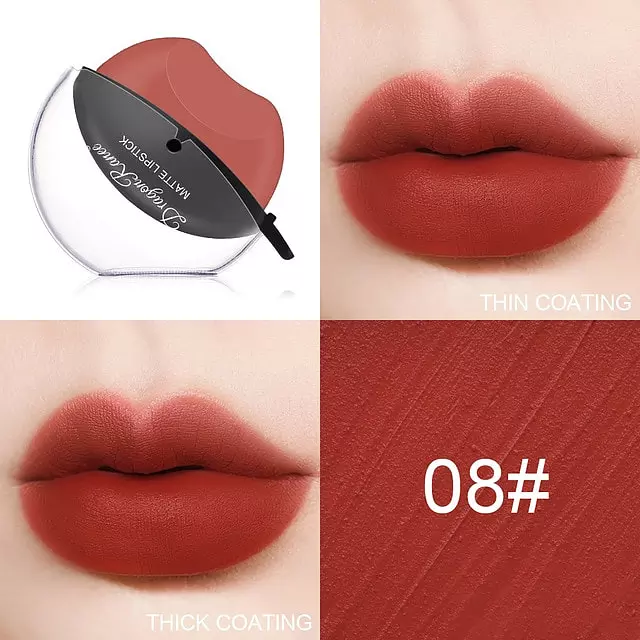 Lippenförmiger Lippenstift-Make-up-Antihaftbecher
