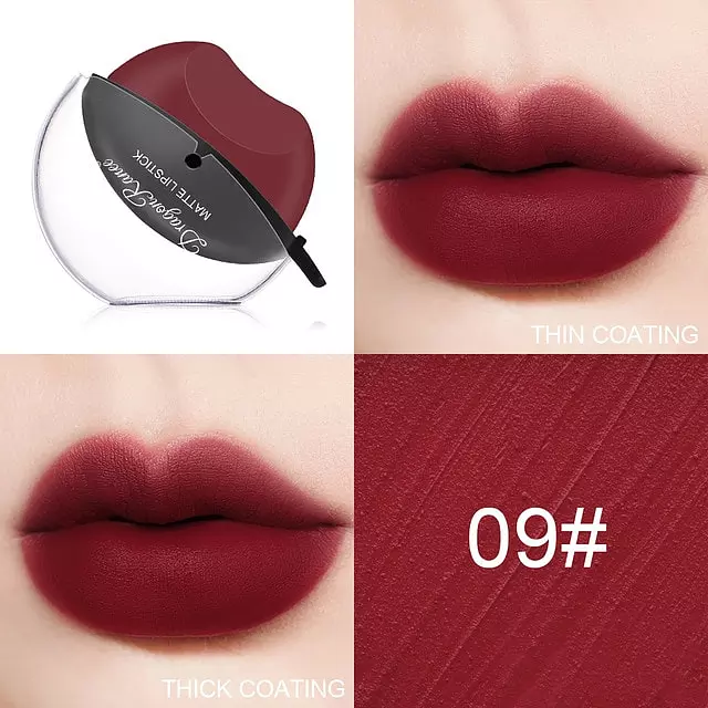 Lippenförmiger Lippenstift-Make-up-Antihaftbecher