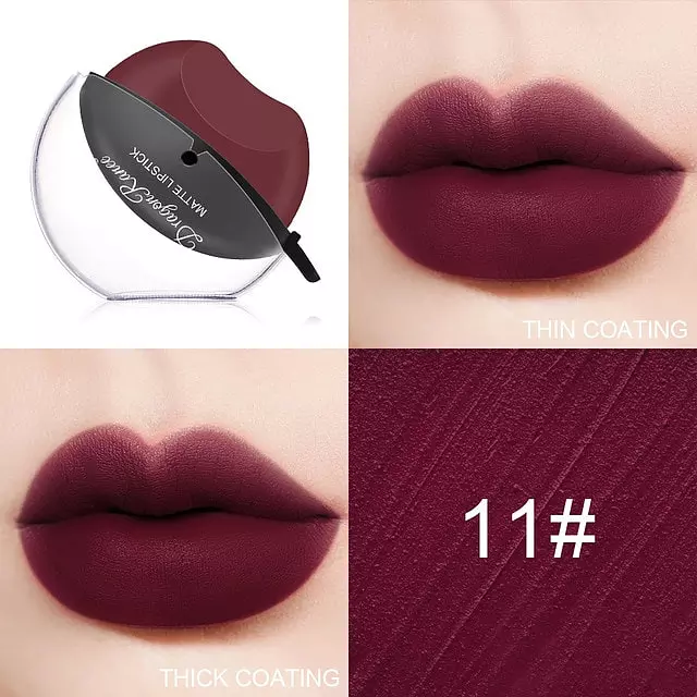 Lippenförmiger Lippenstift-Make-up-Antihaftbecher