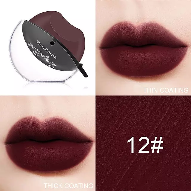 Lippenförmiger Lippenstift-Make-up-Antihaftbecher