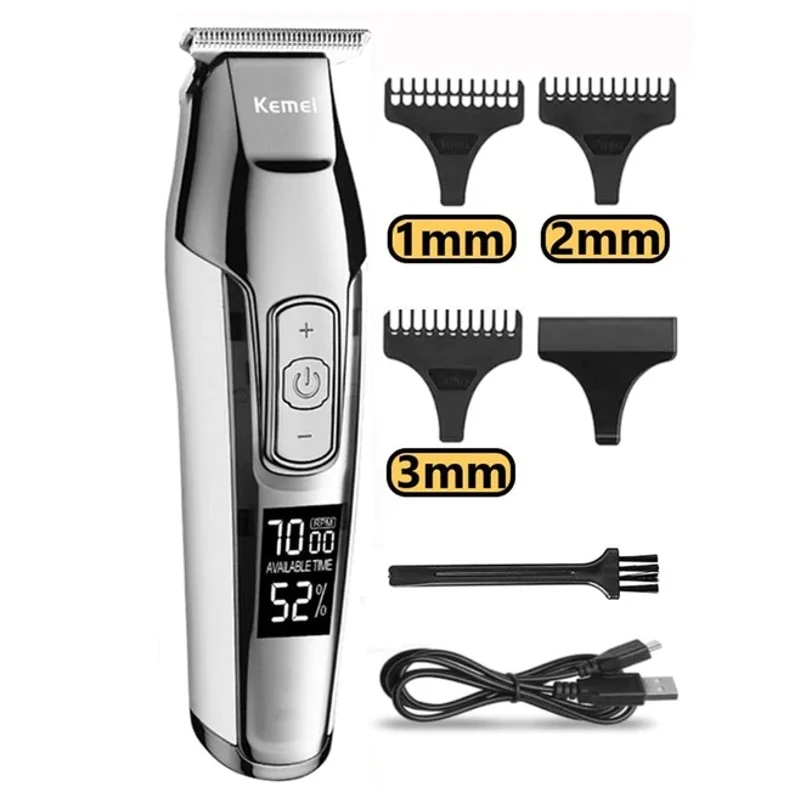 Led Digital Carving Clippers Haarschneider