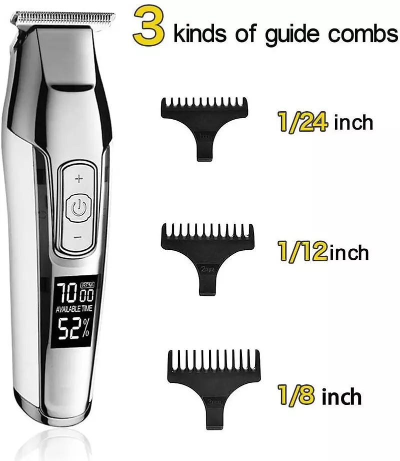 Led Digital Carving Clippers Haarschneider