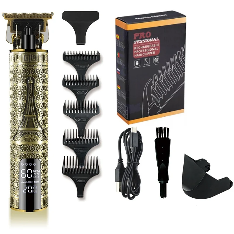 Electric Haircut Wiederaufladbare LED-Anzeige