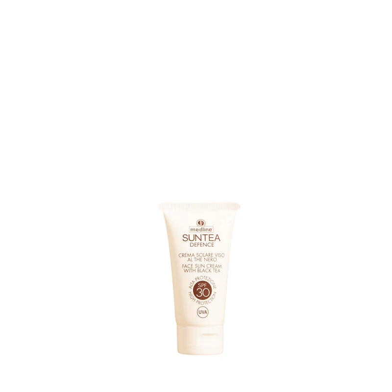 Crema Solare Viso al The Nero Spf 30