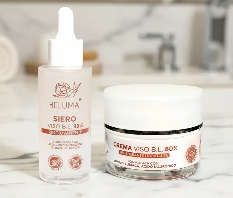 Crema Viso e Siero Viso alla Bava di Lumaca