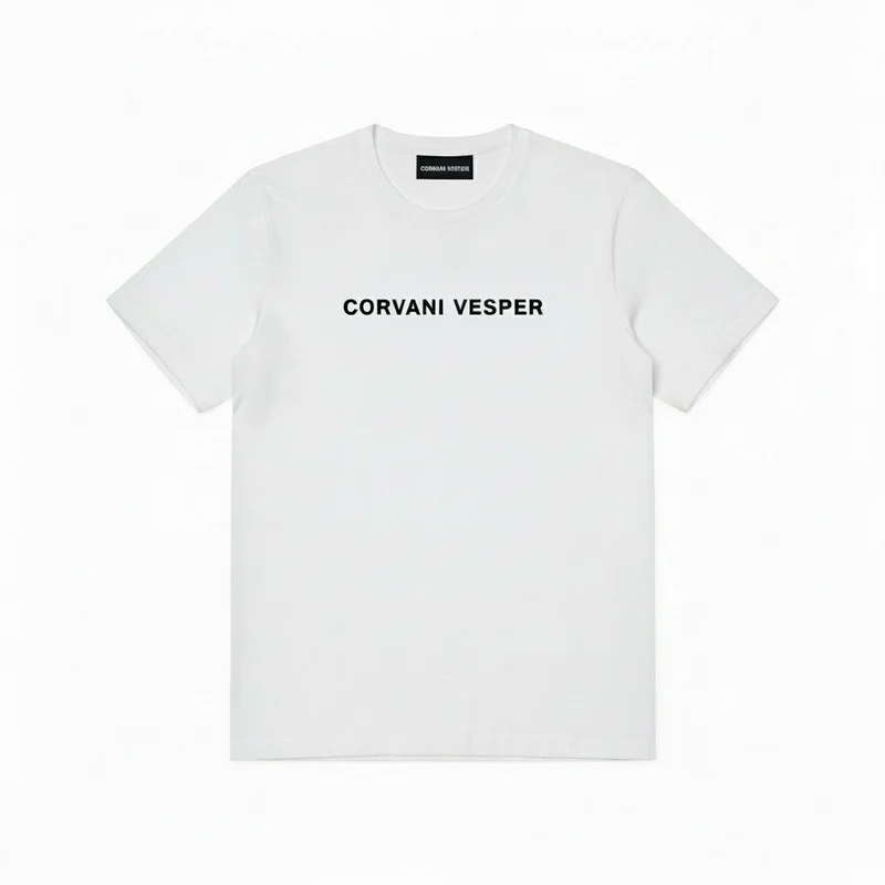 Corvani Vesper Crest Women’s T-shirt White