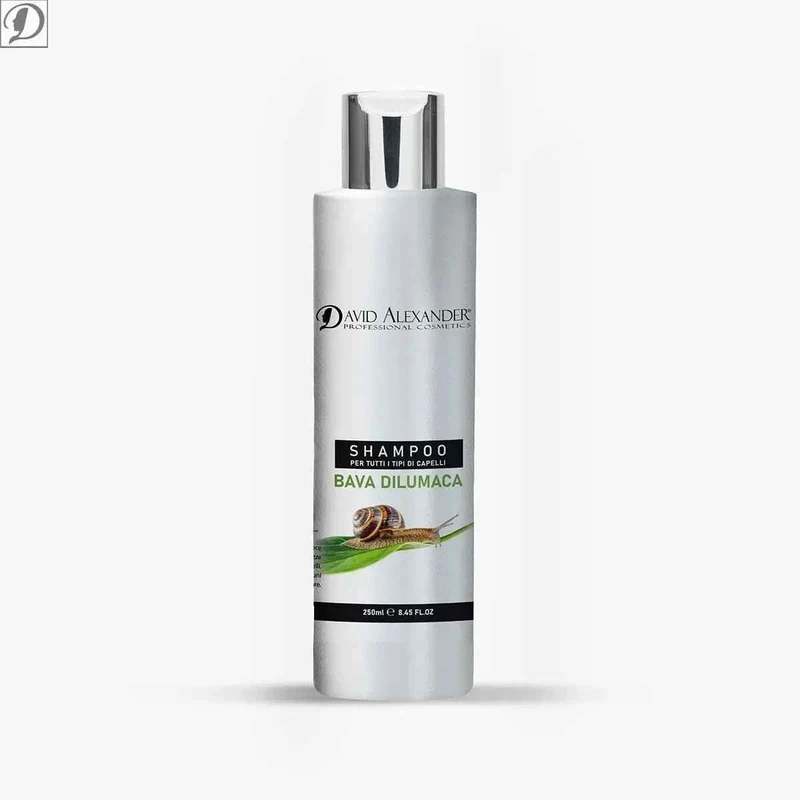 Shampoo alla Bava di Lumaca e Acido Ialuronico 250 ml – Capelli Morbidi, Idratati e Rigenerati