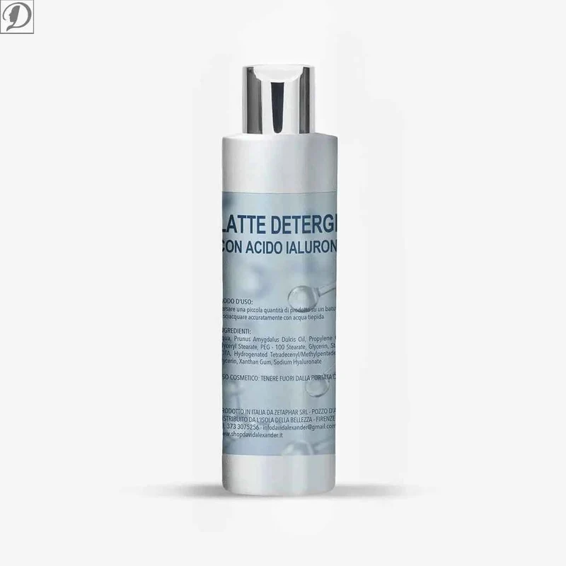 Latte Detergente all’Acido Ialuronico a Tre Pesi Molecolari – Idratazione Profonda e Pulizia Delicata