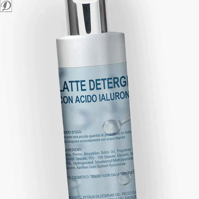 Latte Detergente all’Acido Ialuronico a Tre Pesi Molecolari – Idratazione Profonda e Pulizia Delicata
