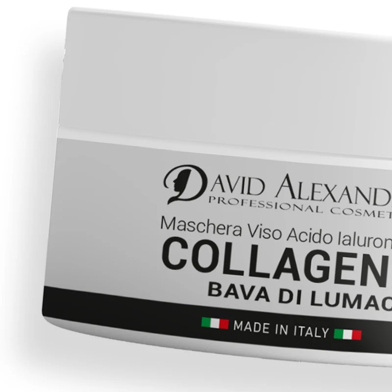 Maschera al Collagene, Bava di Lumaca e Acido Ialuronico – Rigenerante, Idratante e Anti-Age per una Pelle Luminosa