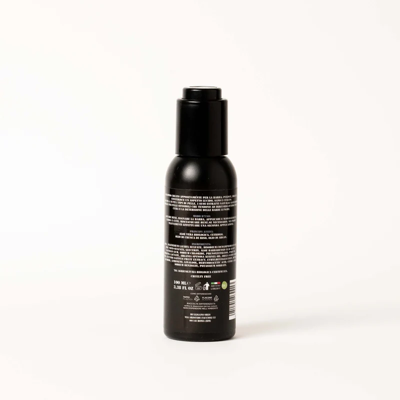 SHAMPOO BARBA - profumo fresco Silver Mountain