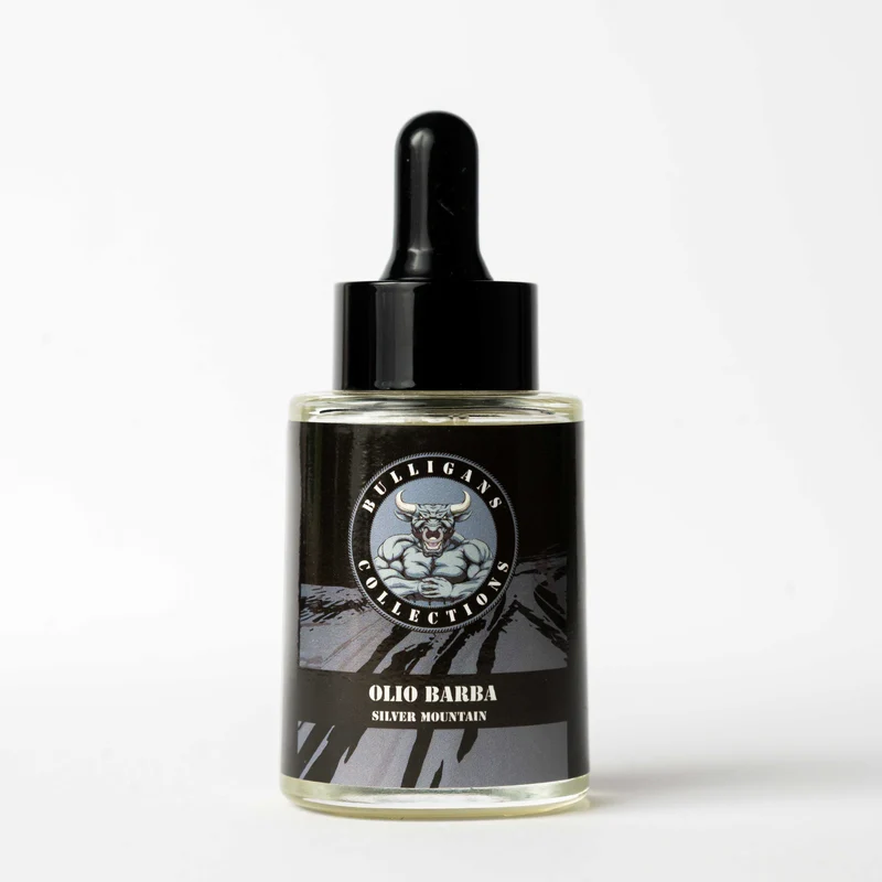 OLIO DA BARBA - profumazione fresca silver mountain