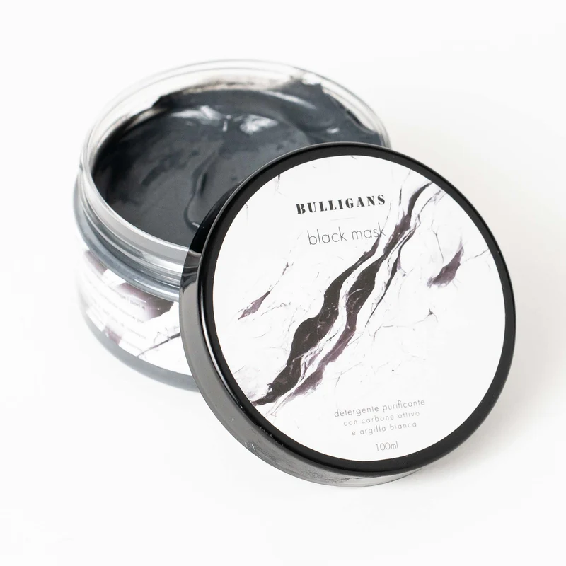 BLACK MASK - maschera viso con carbone vegetale