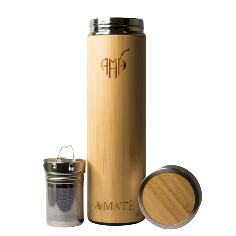 Borraccia Bambù (500ml)