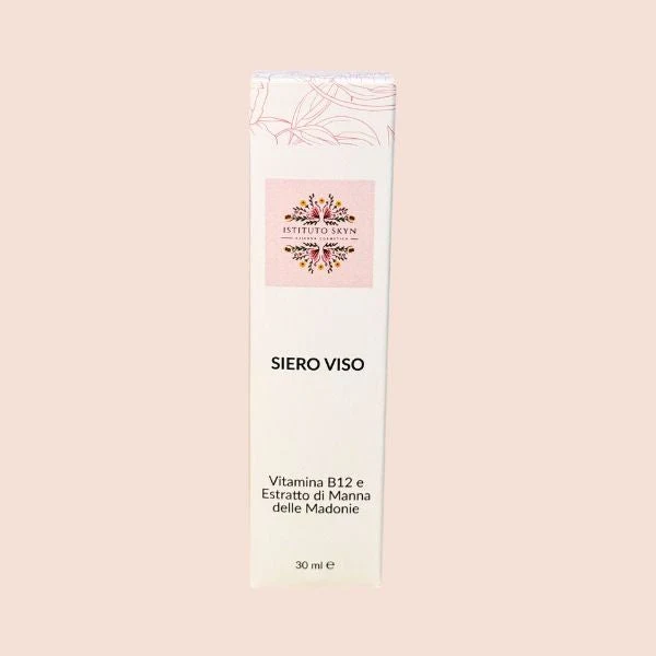 Siero Viso Vitamina B12 e Estratto Di Manna Delle Madonie - 30ml