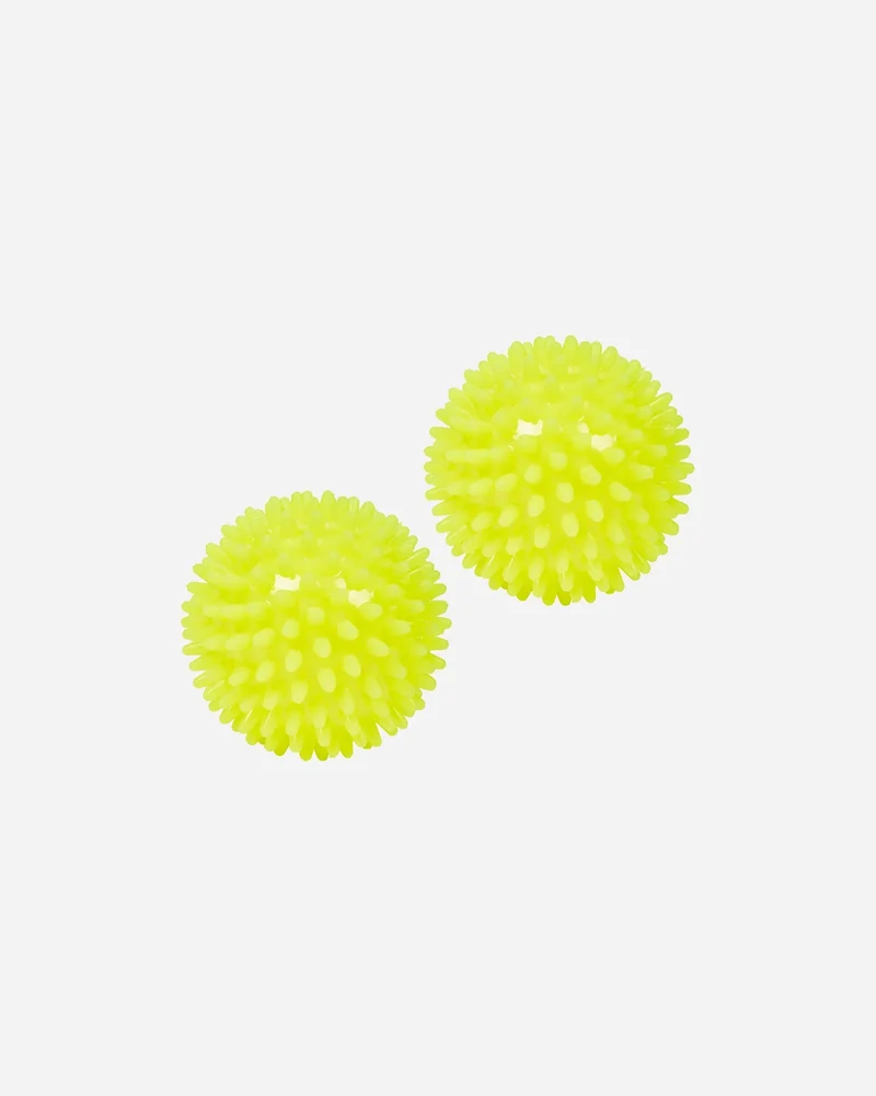 Energetics Coppia di sfere da 6cm per il massaggio Knobbed Balls 107305-172 giallo