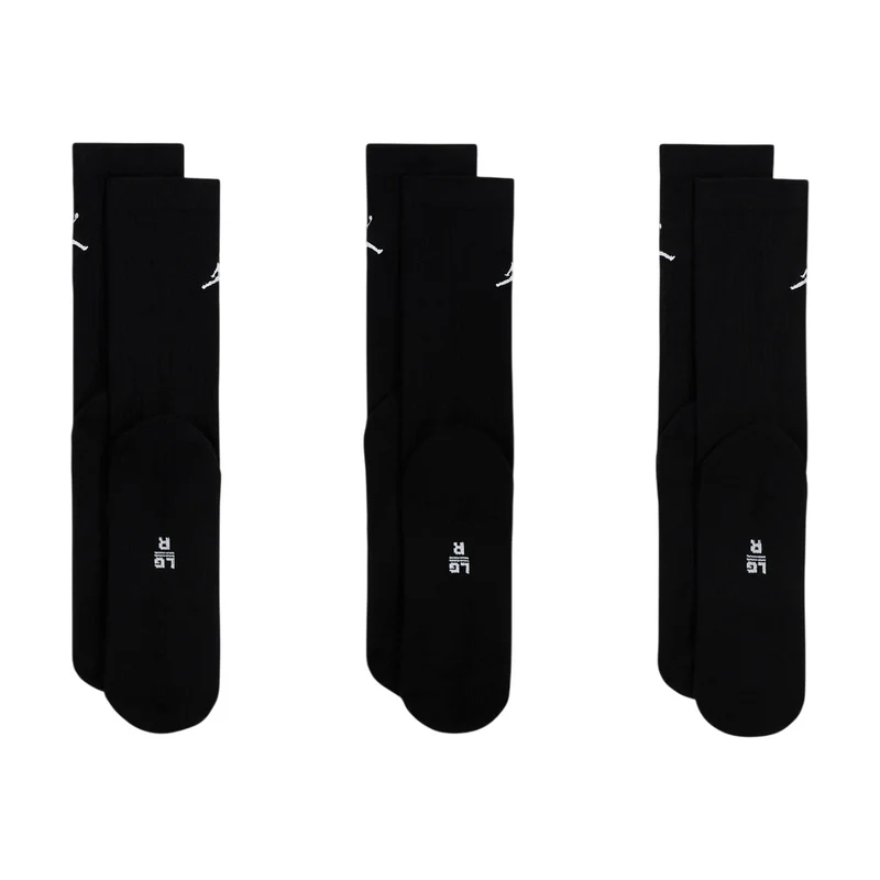 Jordan calza di media lunghezza Everyday DX9632-010 nero