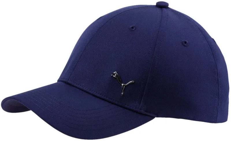 Puma Berrretto con visiera e lo metallico unisex Metal Cat Cap 021269-07 blu