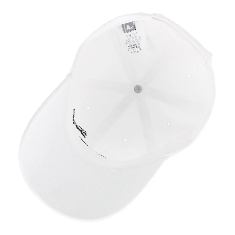Puma cappellino unisex con visiera curva ESS Cap 052919 10 bianco