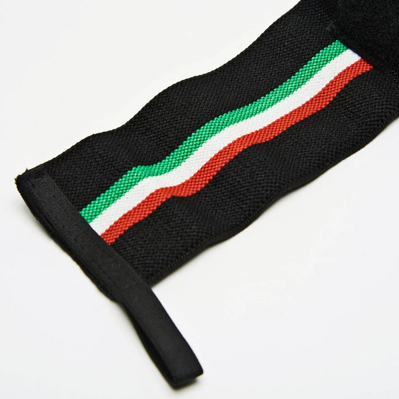 Leone Polsiera per sollevamento pesi AB706 Tricolore Italia