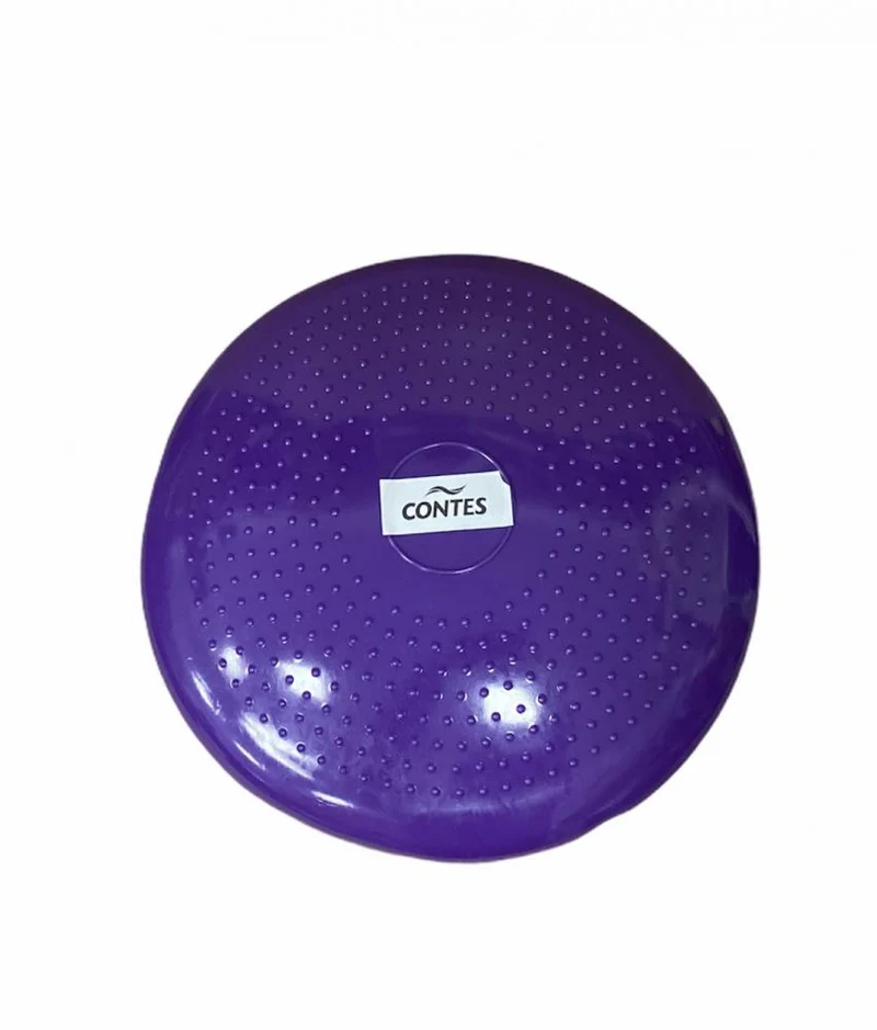 Contes Cuscino Disco Sensoriale 03705 Ø32cm Viola - Equilibrio Propriocezione Riabilitazione PVC