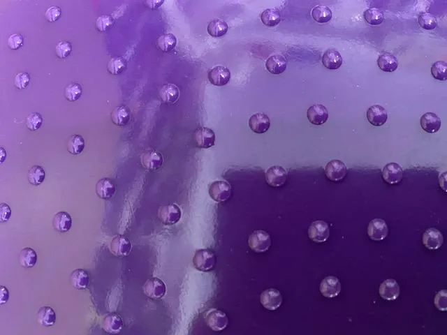 Contes Cuscino Disco Sensoriale 03705 Ø32cm Viola - Equilibrio Propriocezione Riabilitazione PVC