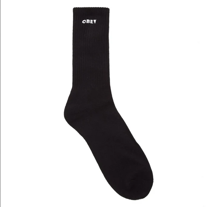 Obey Calzino unisex Clothing Bold 100260144 black taglia unica