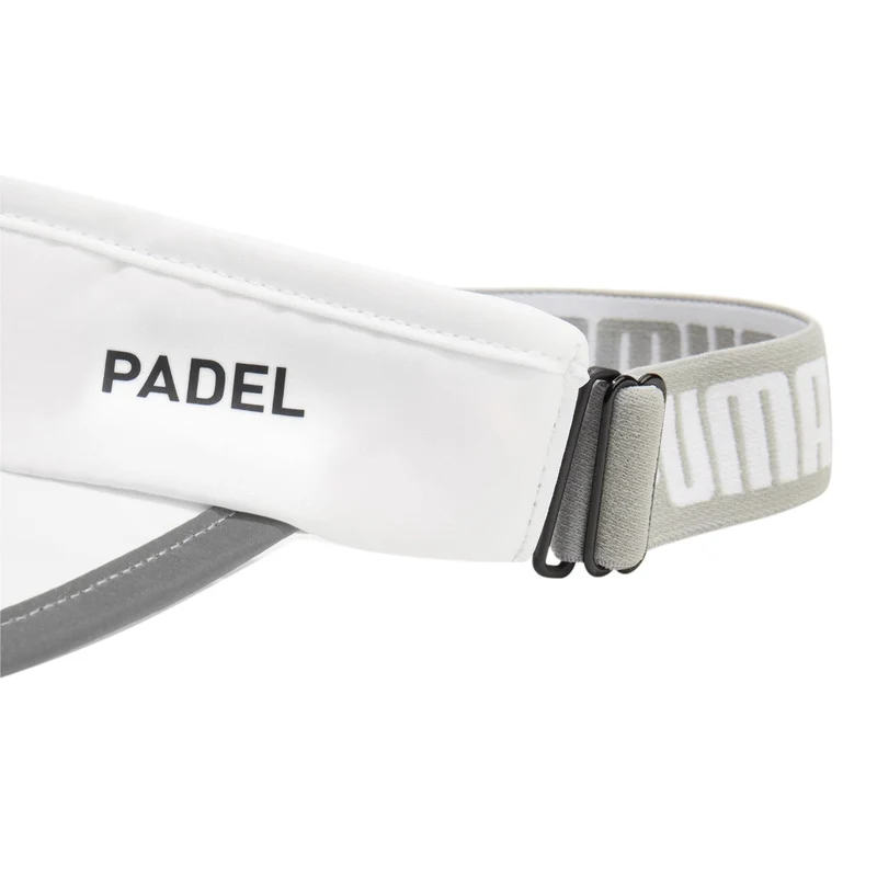 Puma Visiera Unisex da Padel 931440 02 bianco