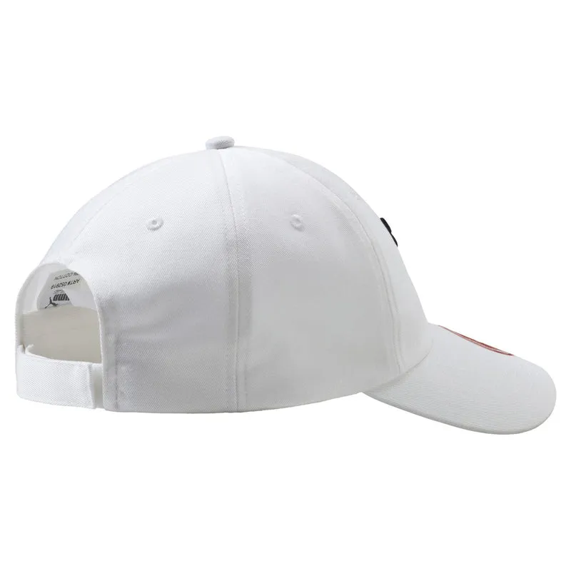 Puma cappellino con visiera curva unisex Ess Cap 052919 02 bianco