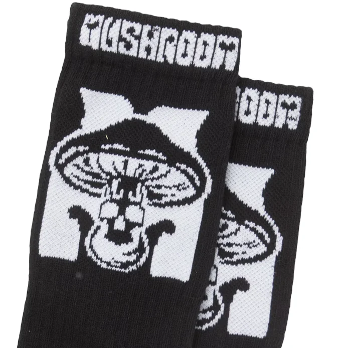 Mushroom Calza logo 43011-37 nero taglia unica