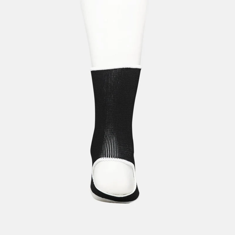 Leone Cavigliera DOUBLE AB716 Nero-Bianco - Protezione Caviglia Boxe